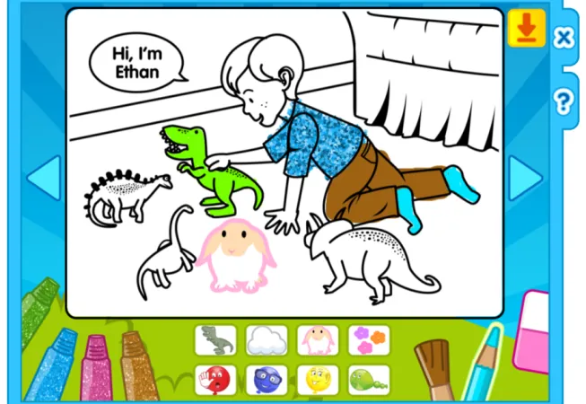 Children's Traffic Club minigame 1