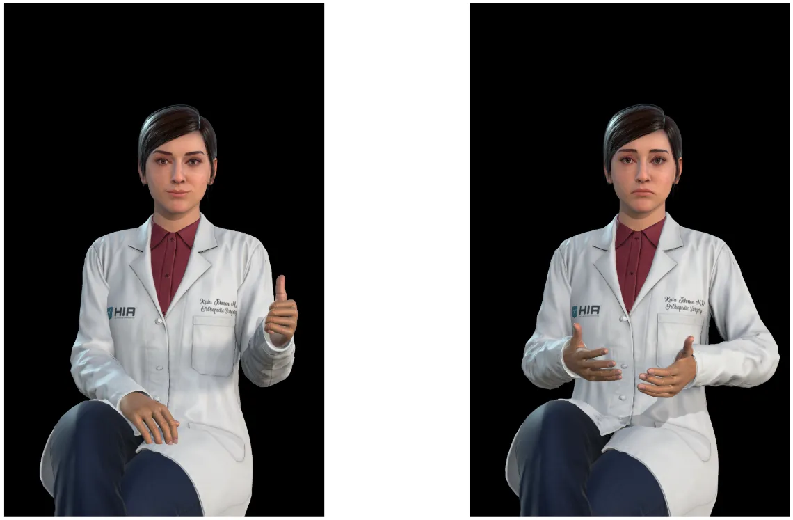 Natural Body Language Generation