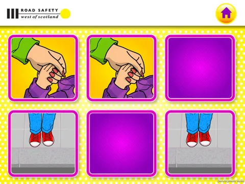 Road Safety Pairs gameplay screen 1