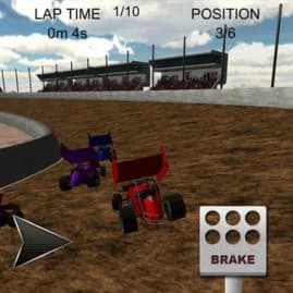 Sprint Car Dirt Track Racing - Authentic Racing Simulation